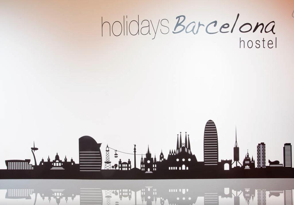 Holidaysbcn Hostel Barcelona Bagian luar foto